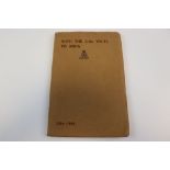 A Wiltshire Regiment Book With The 2/4th Wilts To India 1914-1919, Published 1934, Together With A