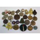 A Collection Of Militaria To Include A Selection Of Military Badges To Include A World War Two Royal