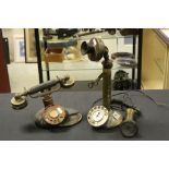 Vintage stick telephone and a similar vintage telephone (2)
