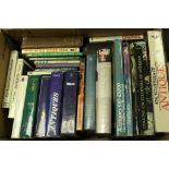 Box of books all relating to antiques