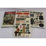 A Collection Of Four Military Collectors Reference Books To Include : Badges And Insignia Of The