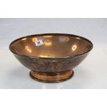 Large Vintage Copper Bowl, 36cms diameter