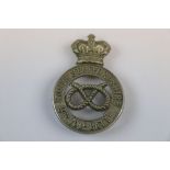 A Victorian 3rd Volunteer Battalion Of The South Staffordshire Regiment Glengarry Badge With Three