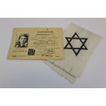A World War Two / WW2 German "Deutsche Reichsbahn Personenausweis" Personal Identification Pass