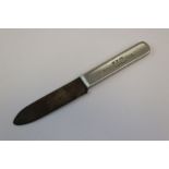 A World War One United States Army Mess Kit Knife, Dated 1915 And Marked R.I.A. (Rock Island