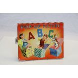 1950's Juvenile Productions Ltd ' A B C ' Pop-up Picture Book