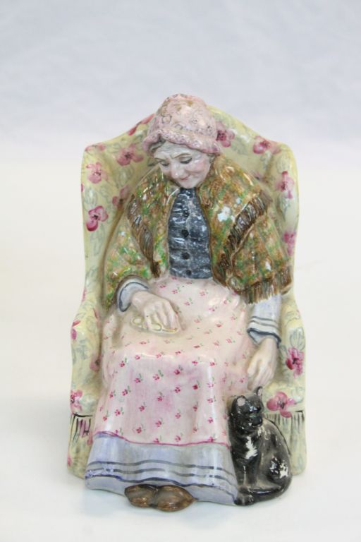 Collection of ceramic Figurines to include; Coalport "Visiting Day", Limited Edition Royal - Image 12 of 13