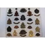 A Collection Of Approx 20 Australian Military Regimental Badges To Include The Oxley Regiment, The