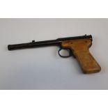 A Vintage DIANA Mod.2 .177 Air Gun With Wooden Grips. Made In Germany.