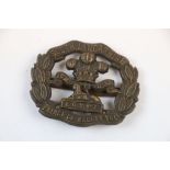 A Prince Of Wales Volunteers South Lancashire Regiment OSD Cap Badge With Two Blade Fixings To The