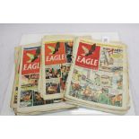 Comics - Early Eagle Comics from 1950 - 1954 (including early numbers), approximately 44 in total