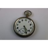 A World War Two / WW2 Military Pocket Watch, Marked G.S.T.P. K09993 To The Verso Together With The