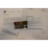 A Group Of Six Miniature Medals To Major R.E. Douglas Of The Royal Scots Regiment. Medals Include
