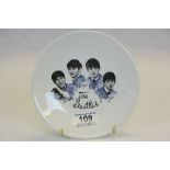 1960's ' The Beatles ' Plate by Washington Potteries