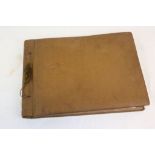 A Vintage Photograph Album Of India In The 1930's With A Good Selection Of Military Related