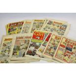 Comics - Quantity of Early 1950's (one 1949) Comics including Rover, School Friend, Jingles,