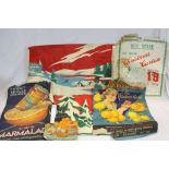 Collection of Vintage Shop Display Advertising Posters including 2 x C.W.S Marmalade, C.W.S