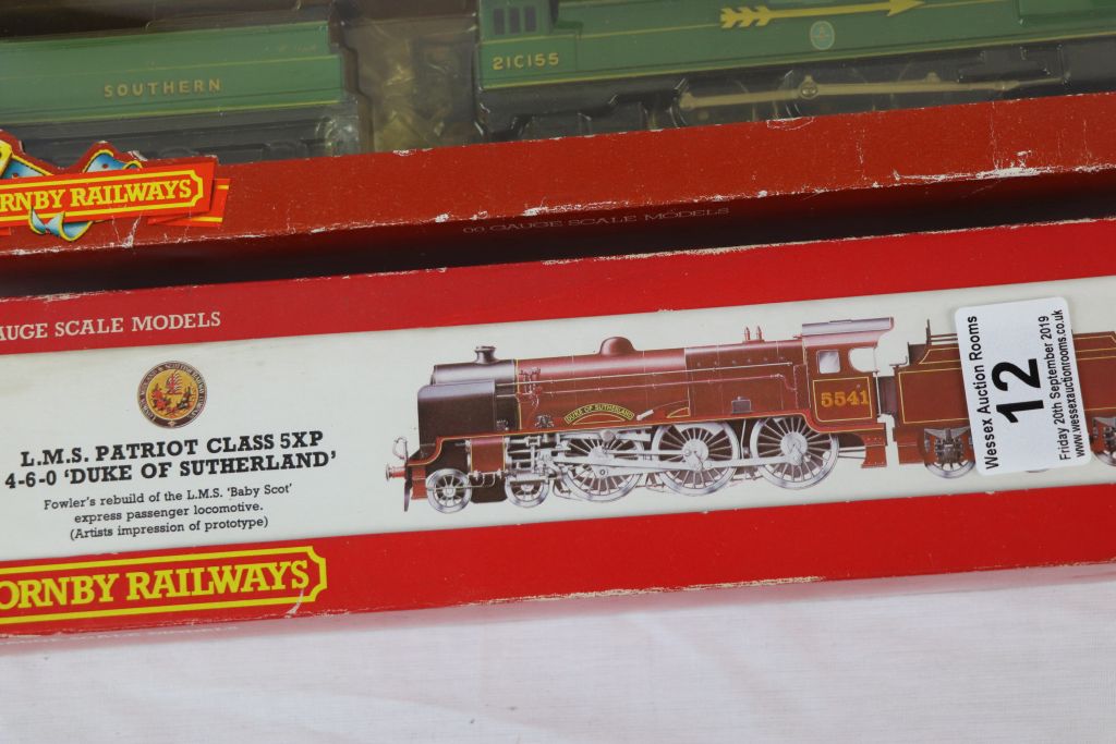 Three boxed boxed OO gauge locomotives to include Liliput 1037 Flying Scotsman, Hornby R357 LMS 4- - Image 5 of 5