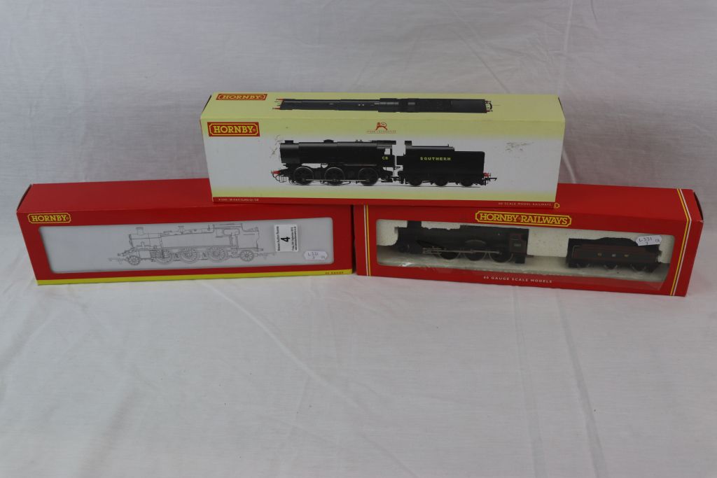 Three boxed Hornby OO gauge locomotives to include R2019 GWR 4-6-0 Locomotive St Patrick Saint