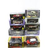 10 boxed 1:18 diecast models to include 3 x Anson featuring 1932 Cadillac Sport Phaeton, Prestige