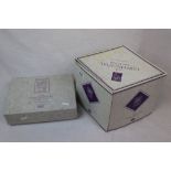 Edinburgh crystal whisky tumblers both in original boxes