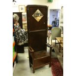 1930's / 40's Oak Hall Stand, 180cms x 60cms