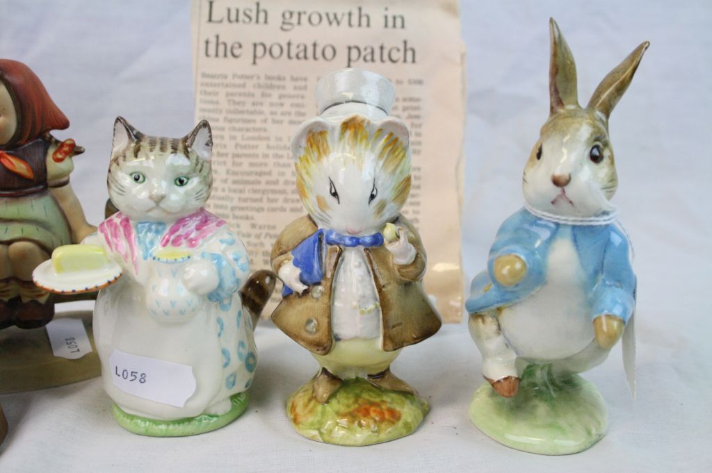 A collection of three Beswick Beatrix Potter figures to include Peter Rabbit, Ribby and Amiable - Image 2 of 6
