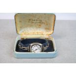 Vintage silver ladies dress watch