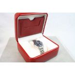 Boxed gents mid size Omega Seamaster professional chronometer wristwatch automatic with papers,