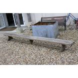 Vintage Wooden School Gym Bench, 334cms long x 30cms high