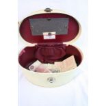 Box of mixed vintage UK Coins & Banknotes to include Silver Threepences & Half Crowns etc