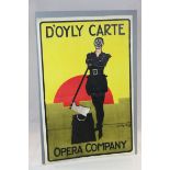 Theatre -original Dudley Hardy D'oyly Carte Opera Company colour poster for 'The Yeoman Of The