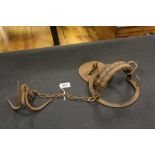 Antique pole trap for decorative use