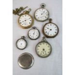 Collection of pocket watches including silver, Smith Empire etc a/f