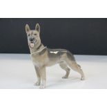 Royal Copenhagen ceramic model of an Alsatian, numbered 3261 & standing approx 17cm