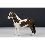 Beswick ceramic No.1373 Pinto Pony first version in "Skewbald" colour, "b3" marked to base of