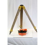 Cased Sokkia theodolite and tripod