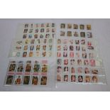 Collection of vintage Glamour Playing cards from various sets