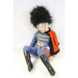 Vintage doll in the form of a Yeoman soldier