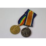 A Full Size British World War One Medal Pair To Include The British War Medal And The Victory