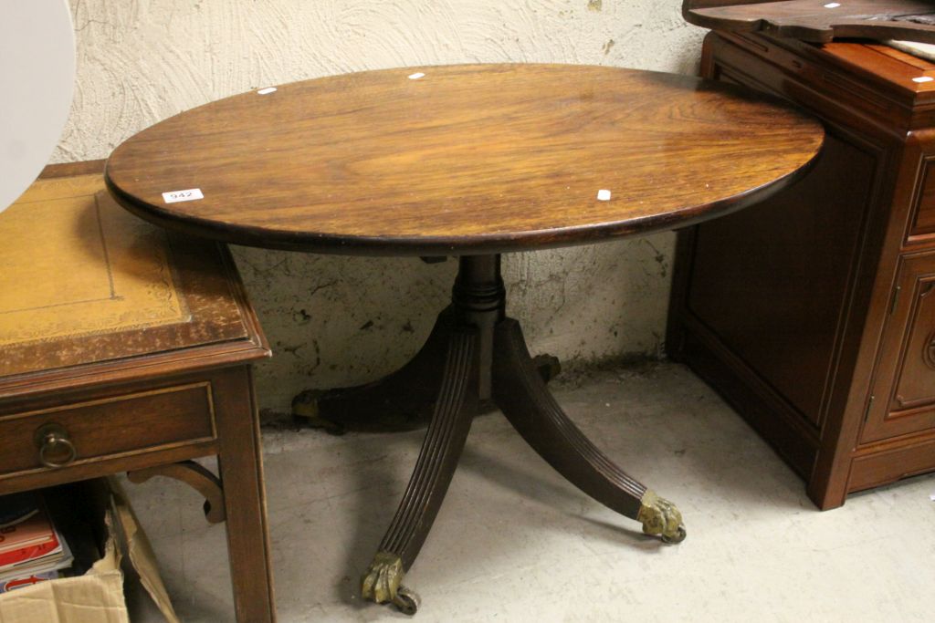 Georgian Style Coffee Table with Leather Inset Top and Two Drawers, 124cms long x 45cms high