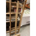 Large wooden artist easel