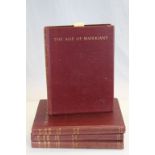 Four Hardback reference Books by the "Medici Society", published 1925 to include; Age of Mahogany,