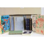 Collection of vintage books including Jane Austen, A.A Milne, Doctor Dolittle, Bibles etc