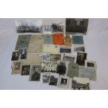 A Collection Of Military Ephemera To Include Photographs, Postcards, Manuals, Identification And