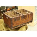 Vintage Smith Foster and Co double wooden beer crate