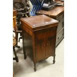 Early 20th century Oak ' Fullotone ' Gramophone Cabinet, 106cms high x 50cms wide