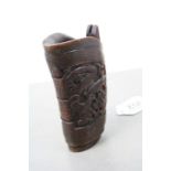 Oriental horn style Libation cup