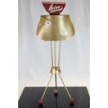 Vintage ' Avro Corsetry ' Shop Display Stand in the form of Ladies Hips on Stand, 80cms high