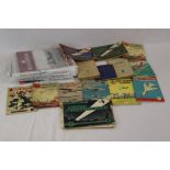 A Collection Of Aircraft Recognition Books And Magazines Dating From World War Two Onwards.